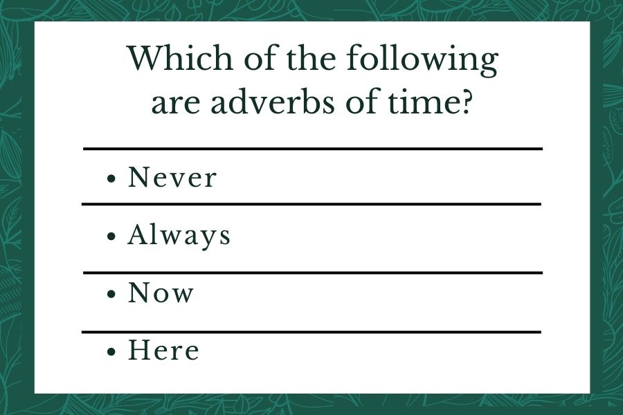 TEMIS The in 2. Which of the following