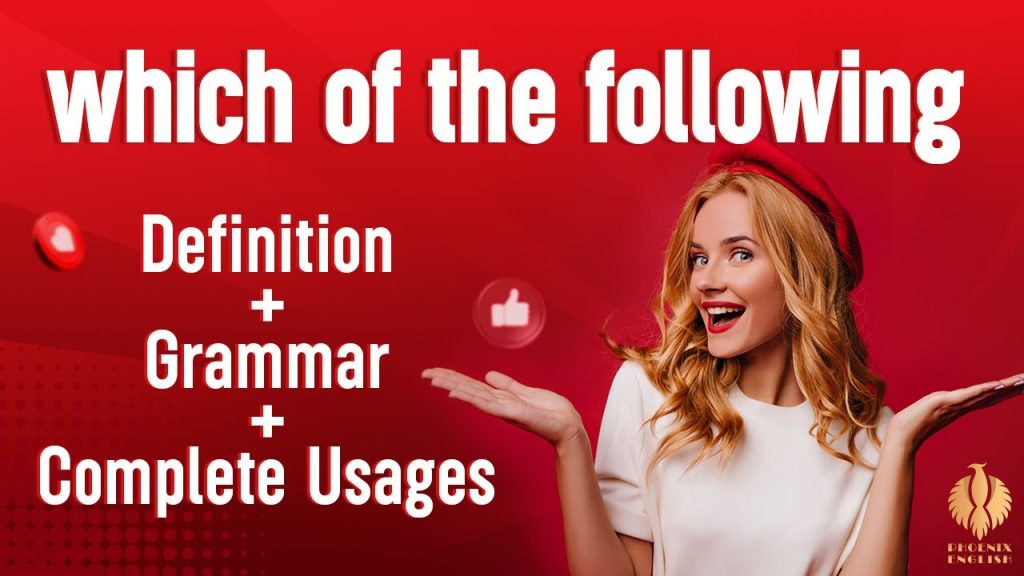 Which of the Following