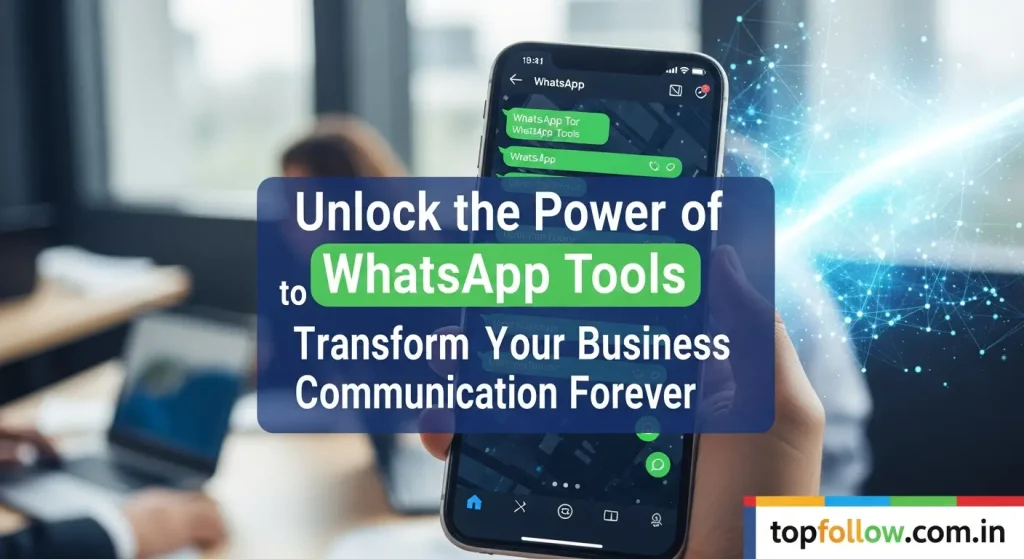 Unlock the Power of WhatsApp Tools to Transform Your Business Communication Forever