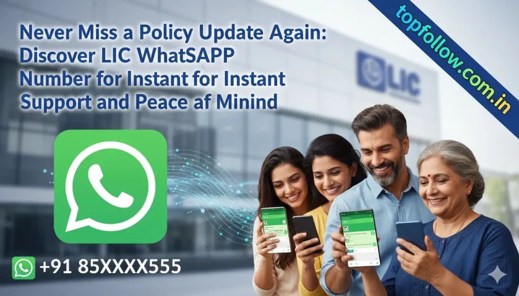Never Miss a Policy Update Again: Discover LIC WhatsApp Number for Instant Support and Peace of Mind LIC WhatsApp Number