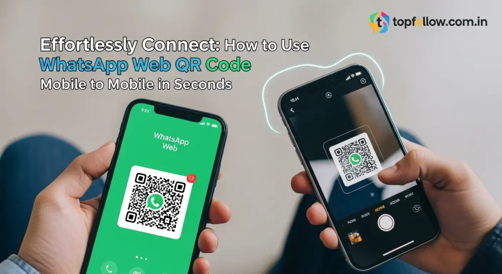 WhatsApp Web QR Code Mobile to Mobile