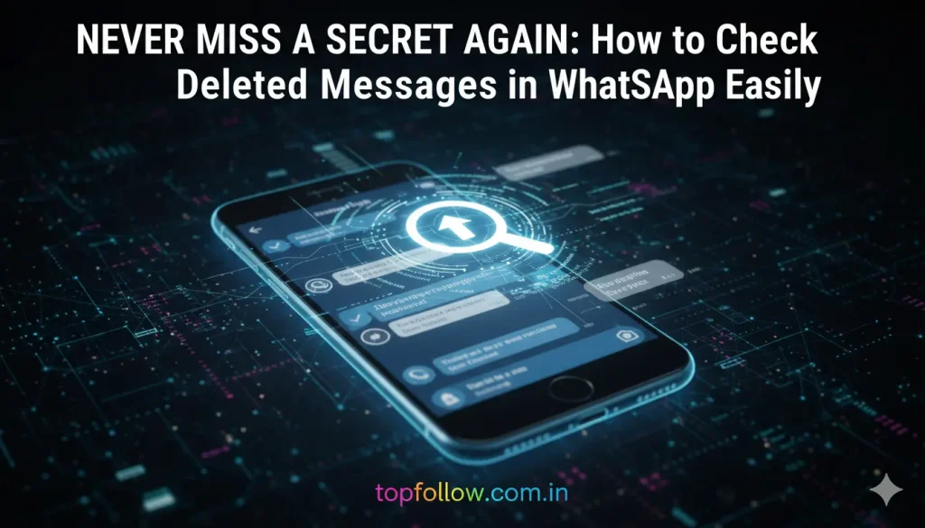 Never Miss a Secret Again: How to Check Deleted Messages in WhatsApp Easily How to Check Deleted Messages in WhatsApp