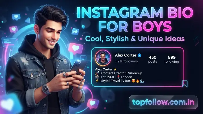 Instagram Bio for Boys