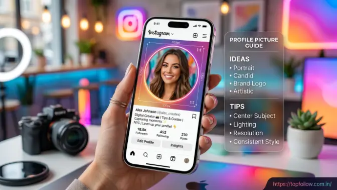 Instagram profile picture