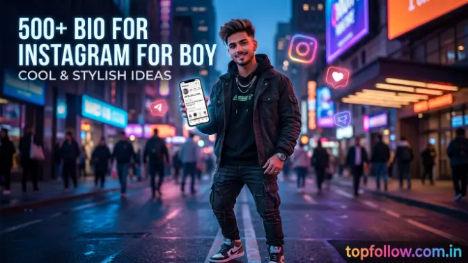 bio for Instagram for boys