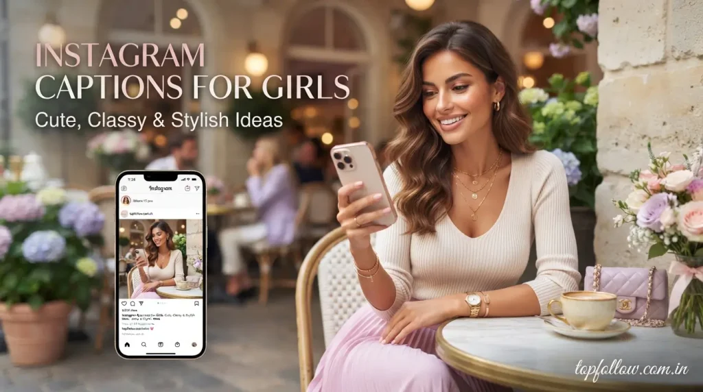 Instagram Captions For Girls: Cute, Classy & Stylish Ideas Instagram Captions For Girls