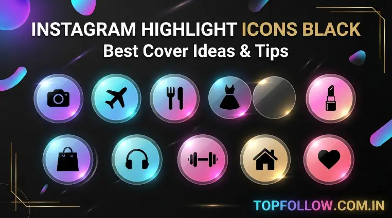 Instagram Highlight icons black ideas