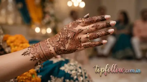 Instagram Stylish Back Hand Mehndi Designs