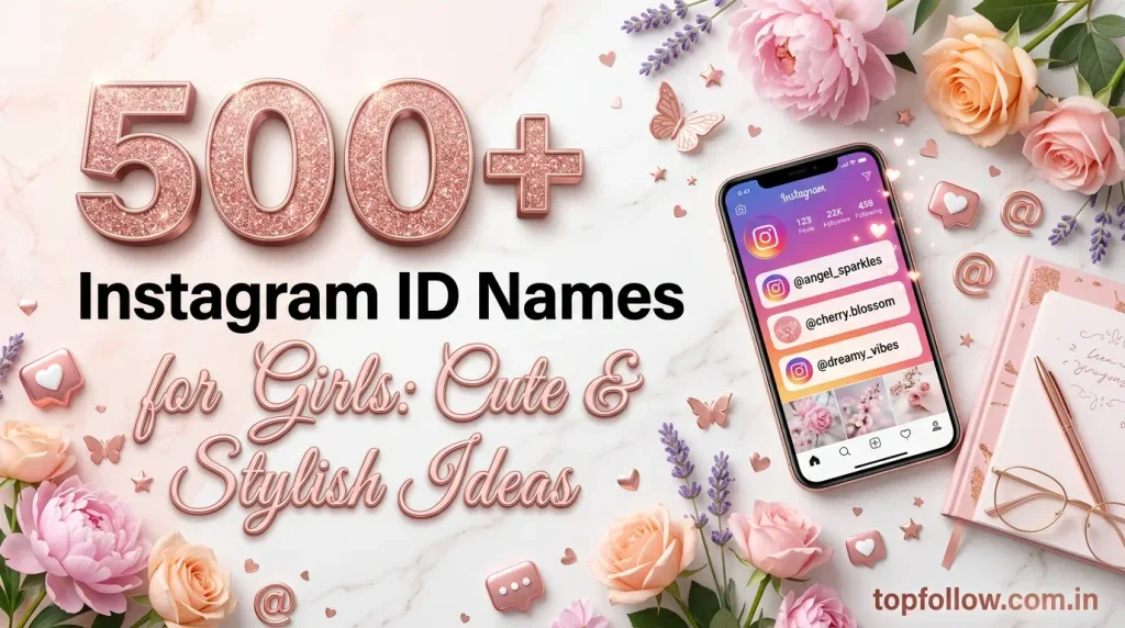 500+ Instagram ID Names for Girls: Cute & Stylish Ideas Instagram ID Names for Girls